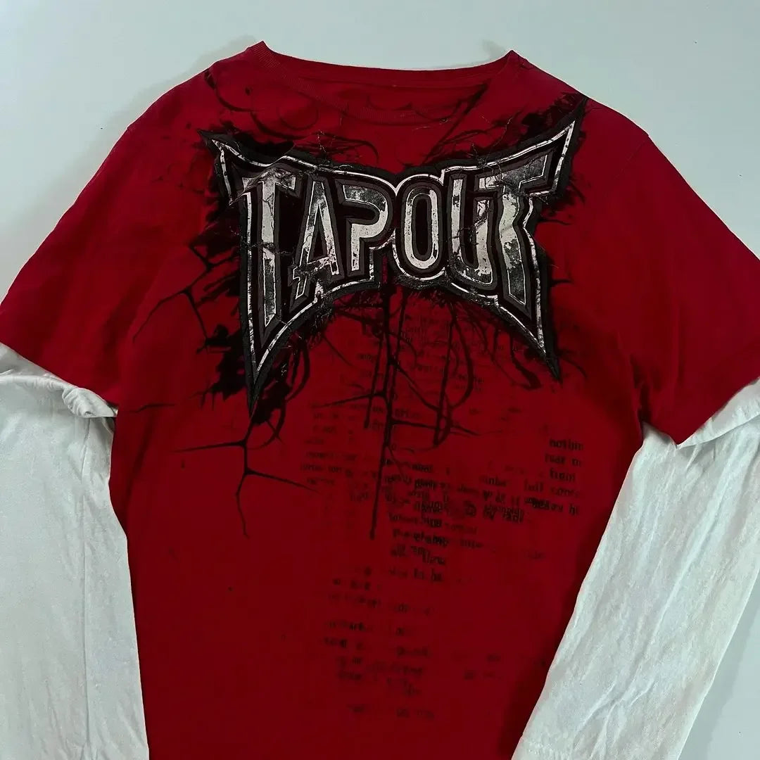 TAPOUT layered tee