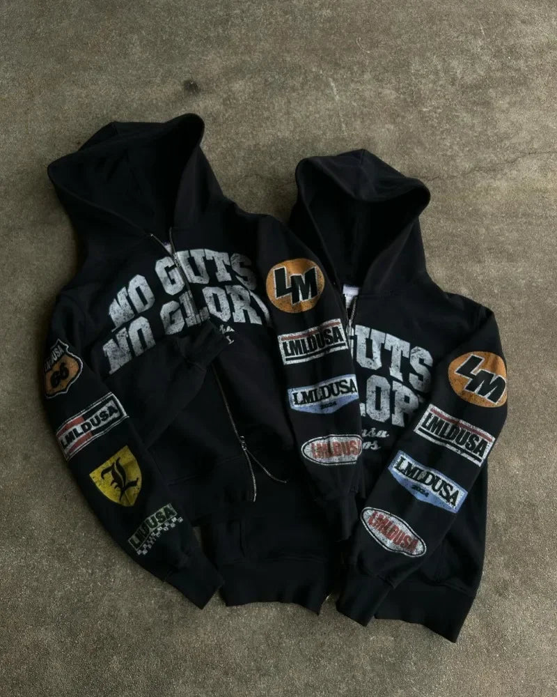 NO GUTS NO GLORY hoodie